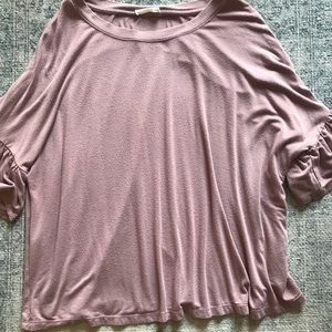 Ruffle sleeved top